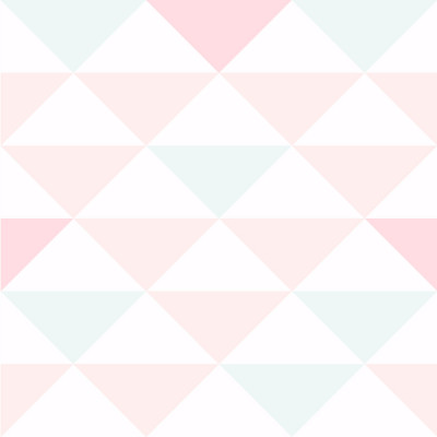 Papel de Parede Triângulos Tons de Rosa